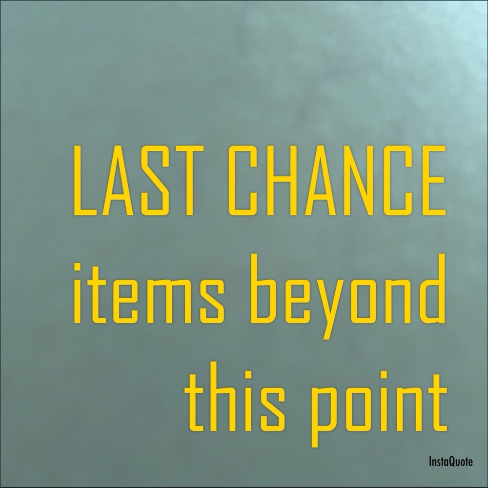 ⌛️⏳ Last chance to get them before they’re gone!!